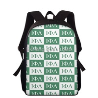 Sac à dos pour femmes GPD Gamma Phi Delta, nouvelle collection, avec lettres grecques personnalisées, grande capacité, pour voyages en plein air et sports