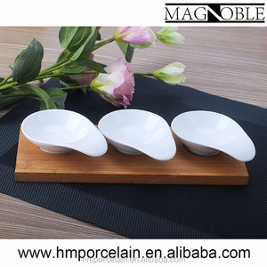 2017 <span class=keywords><strong>Lot</strong></span> <span class=keywords><strong>de</strong></span> 3 Collation Plateau Carré En Céramique En Forme <span class=keywords><strong>De</strong></span> Mini <span class=keywords><strong>Bol</strong></span> Ensemble <span class=keywords><strong>de</strong></span> Service - Product Image 2