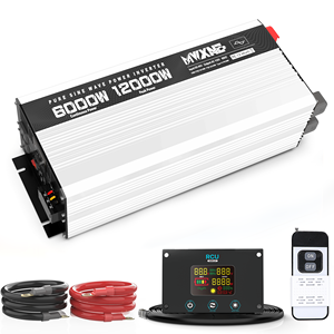 <span class=keywords><strong>Convertisseur</strong></span> DC 48V vers AC 110V/120V 2000W <span class=keywords><strong>6000W</strong></span> 12000W Monophasé pour usage automobile et domestique, onduleur à onde sinusoïdale pure - Product Image 1
