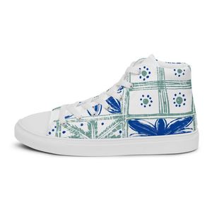 รองเท้าผ้าใบผู้ชาย Ade Aquaria แบบหุ้มข้อสูง ดีไซน์ทันสมัย พร้อมหัวรองเท้าหนังเทียม ซับในระบายอากาศ คอรองเท้าบุนุ่ม พื้นรองเท้าด้านในนุ่มสบาย - Product Image 1