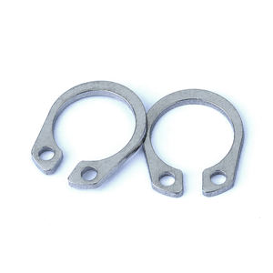 Anneaux de retenue de type C de haute qualité en acier 65Mn zingué DIN472, circlips internes, rondelles à ressort M16 4mm - Product Image 1