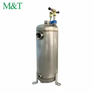 Hot temp.Stainless Steel Shell Titanium Tube and Coil Pool Heat Exchanger