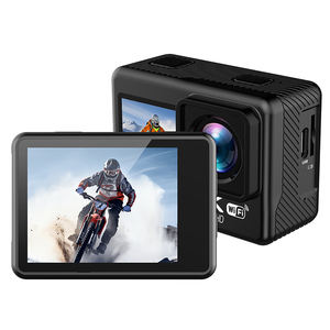 Caméra d'action sportive 4K 30fps Wifi Double écran couleur HD 2,0 pouces Ultra résistant à l'eau 30m Objectif grand angle vidéo 2000W Caméra de mouvement V8 - Product Image 4