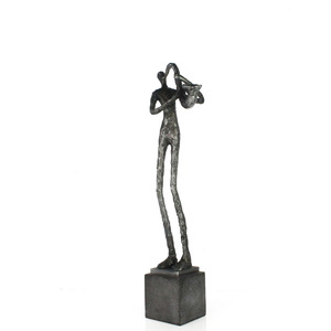 Mobili in resina Astratta Uomo di Carattere Statue In Resina Figurine Della Decorazione della resina musicista figurine - Product Image 4