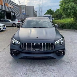 Kit de Carrocería para Benz Clase <span class=keywords><strong>E</strong></span> W212 2009-2015, Estilo AMG <span class=keywords><strong>W213</strong></span>, Sin Cortes, Incluye Parachoques Delantero y Trasero con Rejilla, Faros y Capó - Product Image 2