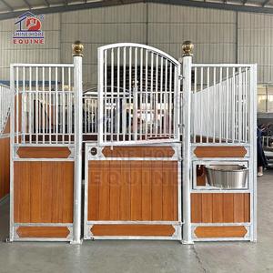 Panneaux d'écurie pour chevaux à <span class=keywords><strong>vendre</strong></span> Abordable Small Metal Horse Boarding Barns Horse Stall Fronts - Product Image 5