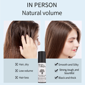 ワイズキング ビオチン 育毛ヘアオイルセラム 120ml アルガンエキス配合 男女兼用 ヘアケア 頭皮ケア くせ毛防止 - Product Image 4