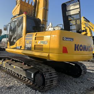 Excavadora de Orugas Komatsu PC240 Usada, 24 Toneladas, Motor Cummins, Buen Estado, Pocas Horas de Trabajo - Product Image 1