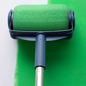 Juego de Rodillos de Pintura Profesional para Paredes, sin Varilla, Multifuncional, con Cepillo para Bordes Limpios, Recargable, para Tratamiento de Pintura - Product Image 6