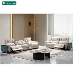 أريكة كهربائية حديثة وظيفية مع أضواء LED وشحن USB كرسي معتم بالطاقة - Product Image 5