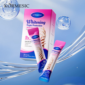KORMESIC Crème pour les mains blanchissante double action à base de plantes coréennes, hydratante et nourrissante, 4 ml x 20 pièces, marque privée - Product Image 1