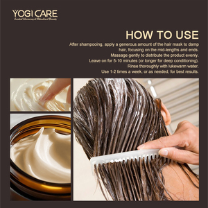 Muestra Gratuita de Mascarilla Capilar Hidratante de Aceite de Argán de 300 ml, Mascarilla Capilar Suavizante y Anti-resequedad, Mayorista - Product Image 5