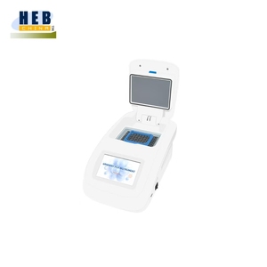 Termociclador <span class=keywords><strong>PCR</strong></span> de Laboratorio HEB de Bajo <span class=keywords><strong>Precio</strong></span>, Pantalla LCD de 5 Pulgadas, Capacidad para 96 Pocillos, Función de Gradiente, Instrumento Analítico Clínico, 1 Año de Garantía - Product Image 2