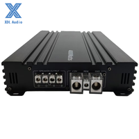 Amplifier mobil Mono Kelas D 1500W * 1CH dengan crossover dan equizer yang ditingkatkan sistem Audio mobil dengan harga kompetitif