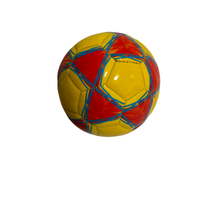 Ballon de football cousu à la machine pour enfants, taille 2, motif moulin à vent coloré personnalisable
