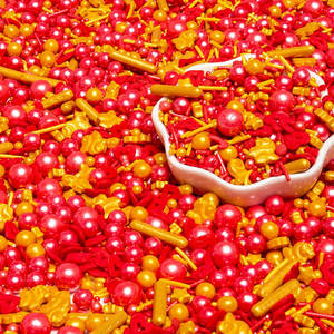 Nuevo estilo, <span class=keywords><strong>precio</strong></span> más bajo, adornos comestibles para pasteles con rociadores de arcoíris - Product Image 5