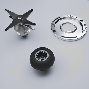 Pièces détachées pour mixeur commercial : Embrayage d'entraînement, petite lame à 6 pales avec plaque fixe et tête champignon pour pièces de mixeur - Product Image 6