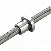Ball Screw SFI 4010 Diameter 32mm, Lead 5mm, Bantalan Baja Krom, Kapasitas Beban Tinggi untuk Mesin CNC, Otomatisasi Pabrik