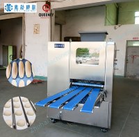 Machine automatique de haute précision en acier inoxydable motorisée pour diviser, arrondir et couper la pâte, idéale pour la fabrication de pizzas, de burgers et de pains.