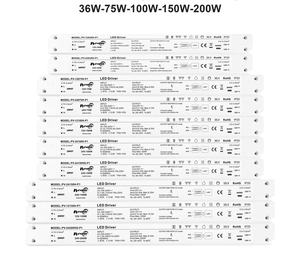 แผงไฟ PFC ขับไฟ100-240V/200-240V AC-DC 12V 24V IP20ในร่ม36W/75W/100W/150W/200W แรงดันคงที่ - Product Image 1