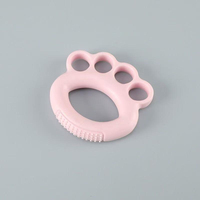 Entrenador de Fuerza Portátil de Silicona con Forma de Pata de Oso, Ejercitador de Dedos para Entrenamiento de Antebrazo y Muñeca, Fitness