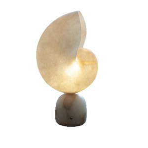 Modern Minimalist Stone Table Lamp E27 Touch Control USB Powered <b>Night</b> <b>Light</b> Geometric Solid Design 180x250MM Living Room - Product Image 5