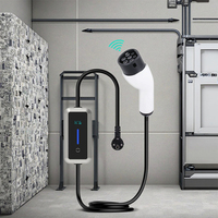 Nouveau chargeur EV portable de type 2, 3,5 kW AC, IP55, certifié CE, équipement d'alimentation pour véhicules électriques, pour une utilisation en extérieur