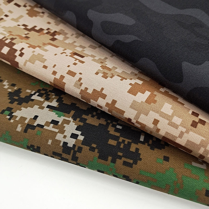 Premium 100%Polyester Camo Twill Fabric Heavy Duty Durable Tear Resistant Industrial Uniforms