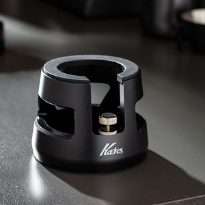 Kafei Shi – support de tamper à café en alliage d'aluminium, 58mm, pour poignée de machine à expresso, universel, noir mat - Product Image 1