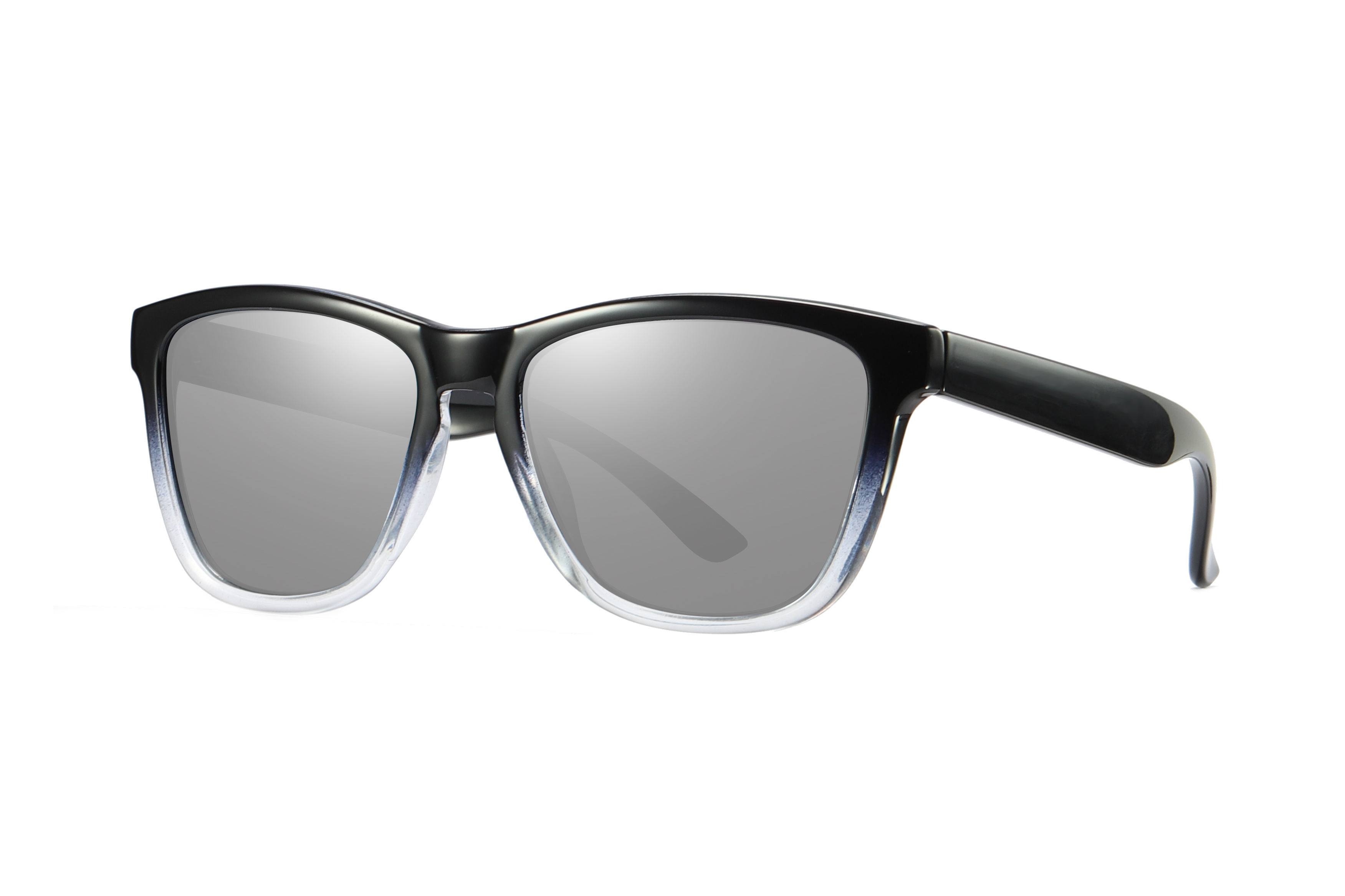 Black Frame Grey Lens