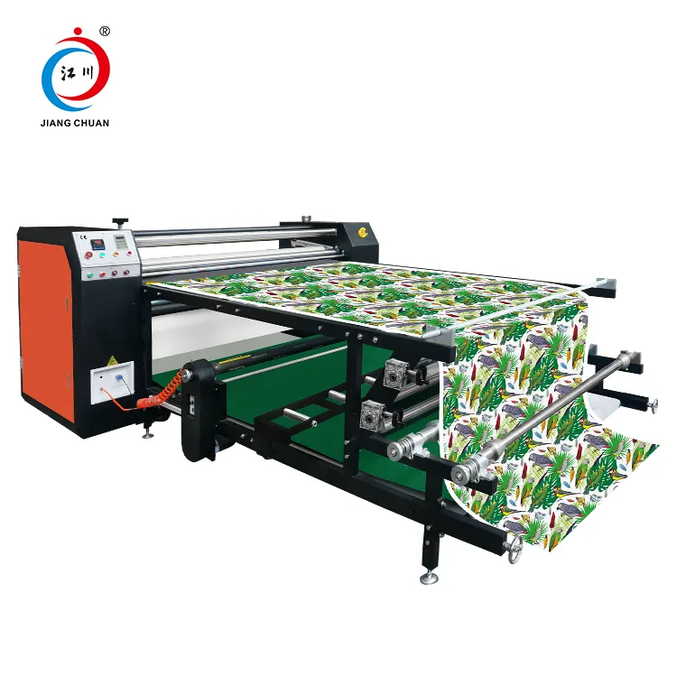 Sublimation Transfer Printing Machine Wholesale Price Sublimation Roll Heat Press Cut Transfer Oil Roller Sublimation Printing Machine