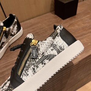 Zapatillas <span class=keywords><strong>de</strong></span> Lujo <span class=keywords><strong>de</strong></span> Alta Calidad para Hombre, Zapatos Casuales <span class=keywords><strong>de</strong></span> Cuero Genuino para Mujer, Marca GZ, Zapatos Deportivos <span class=keywords><strong>de</strong></span> Tenis, Mocasines con Cierre, Tallas 35-48 0017 - Product Image 4