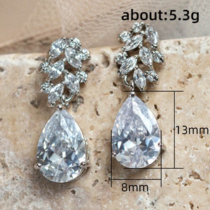 Eleganti Orecchini Pendenti a Goccia con Foglie per Donne, Accessori per Orecchie Semplici da Indossare Quotidianamente - Product Image 4