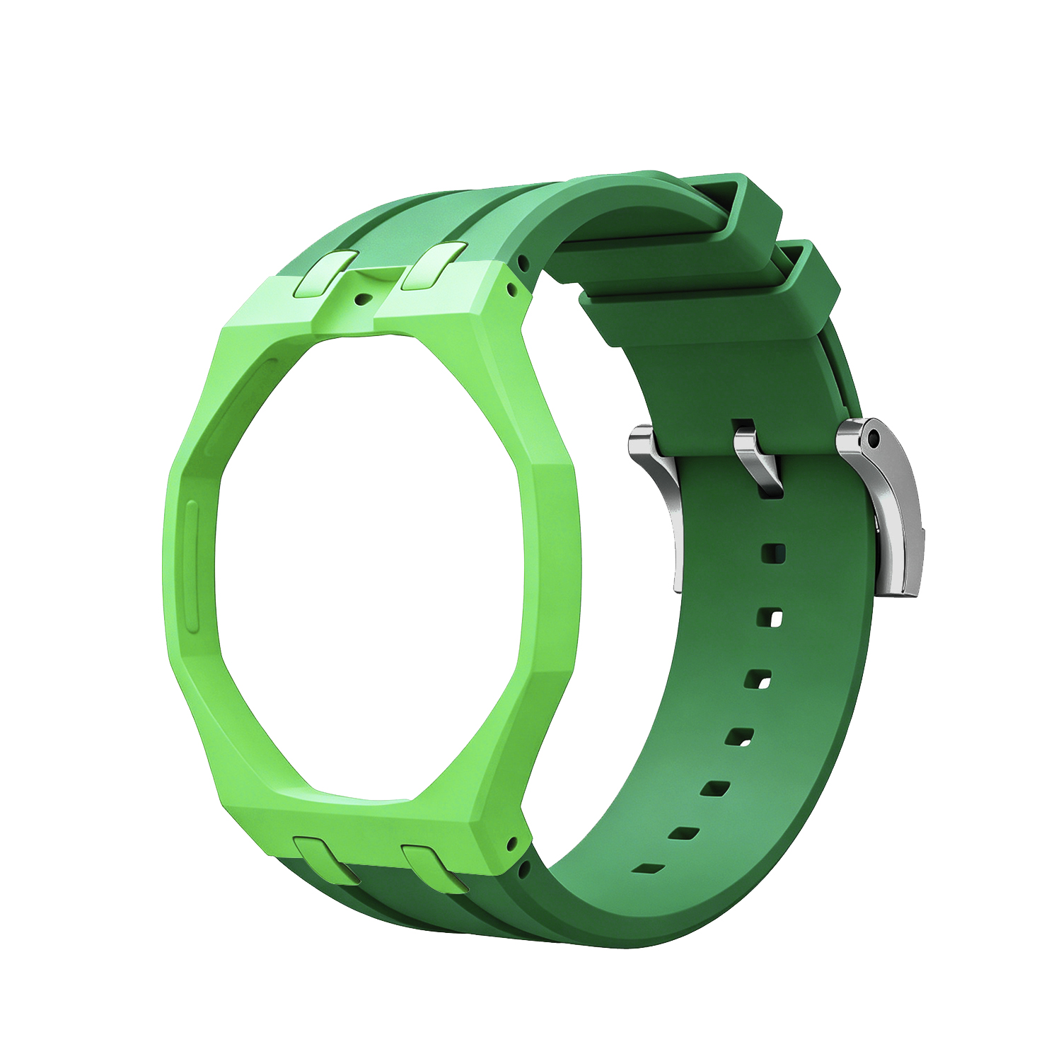 Vert + vert foncé-12 heures