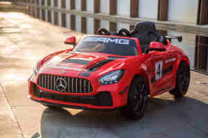 Voiture <span class=keywords><strong>Mercedes</strong></span> Benz GT4 AMG, en plastique, avec télécommande, pour enfants, véhicule - Product Image 3