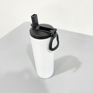 Full Printable 20Oz Tumblers Screw on <b>Top</b> Leak Proof Sublimation Tumbler <b>With</b> Sports Lid - Product Image 4