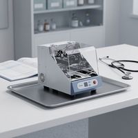 Incubadora de Laboratorio Termostática con Agitación Orbital, Pantalla LCD, Control Digital de Temperatura y 300 RPM