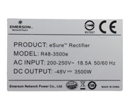 Module redresseur numérique haute efficacité R48-3500E 48V 60A 3500W pour télécommunications, unité d'alimentation à découpage pour communication industrielle