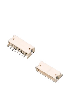 Connecteur vertical 2-15 broches à pas de 1,5 mm, type ZH JST, pour faisceau de câbles, câble-film et câble-carte, avec borne à sertir, fourniture d'usine - Product Image 2