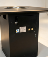 Table de barbecue coréen en acier inoxydable auto-purifiante sans fumée Ji Lu pour la restauration (vente en gros)