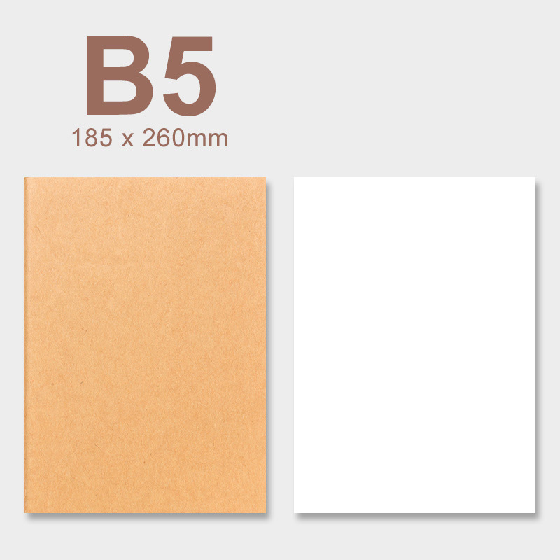 small notebook with custom logo