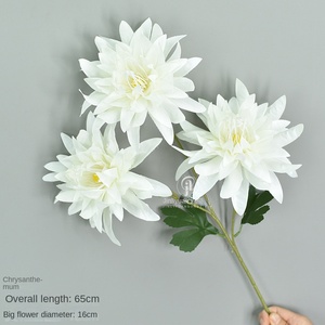 Handmade hoa trắng mô phỏng đám cưới Auditorium trần trang trí hoa giả với đám cưới màu trắng lá cho tường sử dụng - Product Image 4