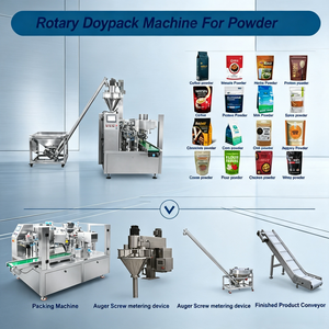 เครื่องบรรจุ Doypack อเนกประสงค์สำหรับเมล็ดกาแฟแบบเม็ดพร้อมบรรจุในถุงแบบตั้งได้ พร้อมเครื่องชั่งแบบหลายหัว - Product Image 5