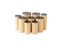 Cylindre en papier kraft de haute qualité boîte-cadeau sous-vêtements chaussettes tube d'emballage de vêtements