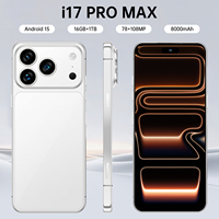 Nuevo Teléfono Inteligente I17 Pro Max 5G 2025, Cámara Trasera de 108MP, Almacenamiento de 16GB+1TB, Deca-core HD de 6.9 Pulgadas y 90Hz