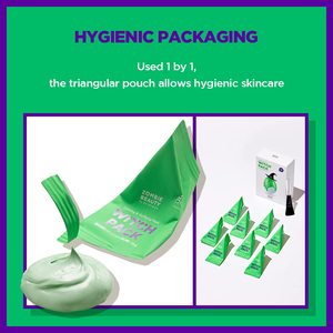 Zombie Beauty Witch Pack Maschera di fango cremosa al tè verde, calmante, purificante, per la cura dei pori - Product Image 6