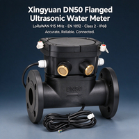 Flowmeter Pembuangan Pompa Air dengan Output Tekanan untuk Penghitungan Kepala Saluran Irigasi RS485 Modbus Ultrasonic Water Meter
