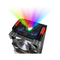 Enceinte portable de 12 pouces pour DJ en extérieur, 120W, avec microphone sans fil