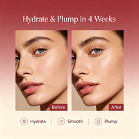 Sérum Visage Hydratant Intense et Clarifiant à l'Acide Hyaluronique 2% et Vitamine B5, Réparateur Apaisant et Éclaircissant pour la Peau, Marque Blanche