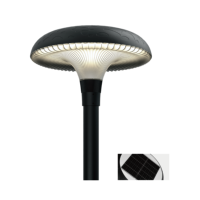 Lampadaire LED IP65 pour jardin 30W 3.2V 20AH, lumière moderne et élégante 6000K, PC aluminium